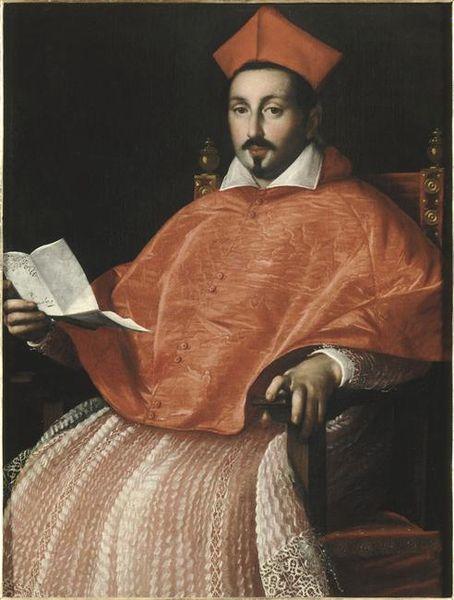 Ottavio Leoni Retrato del Cardenal Scipione Borghese